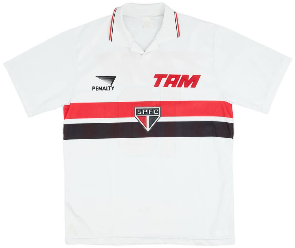1994 Sao Paulo Home Shirt #10 (Juninho) - 8/10 - (XL)