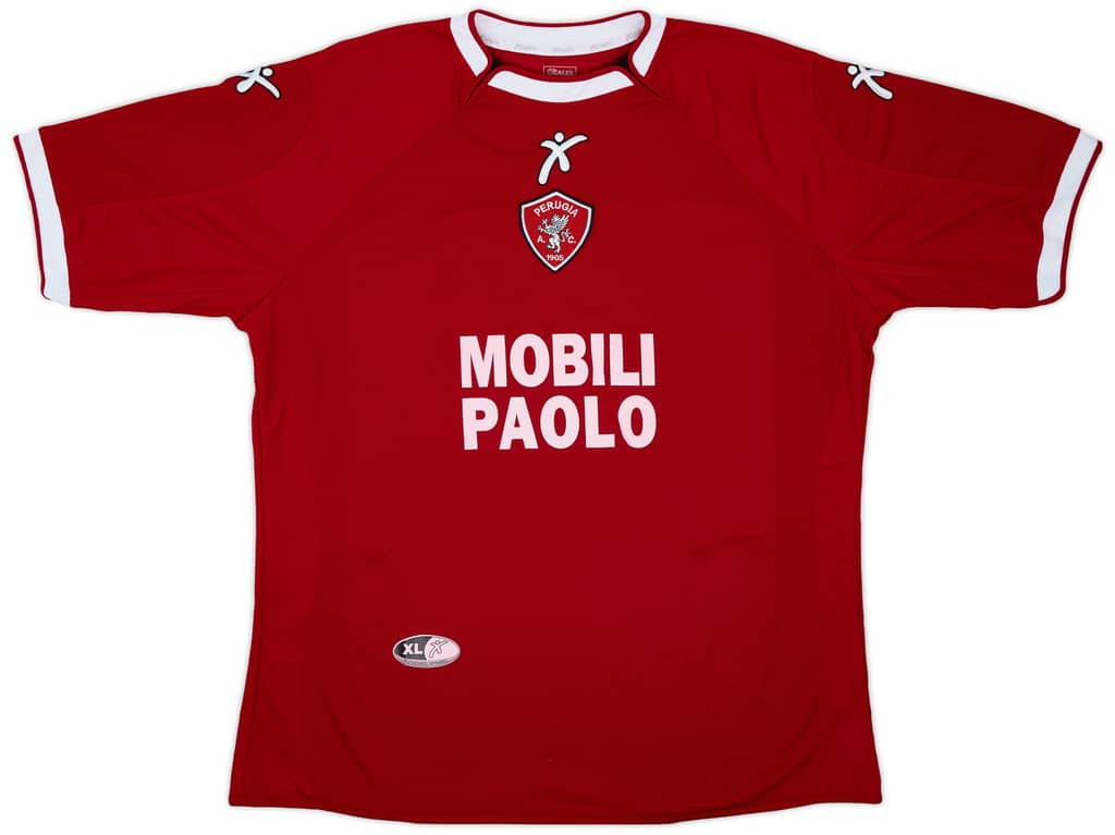 2004-05 Perugia Home Shirt Delvecchio #4 - 6/10 - (XL)