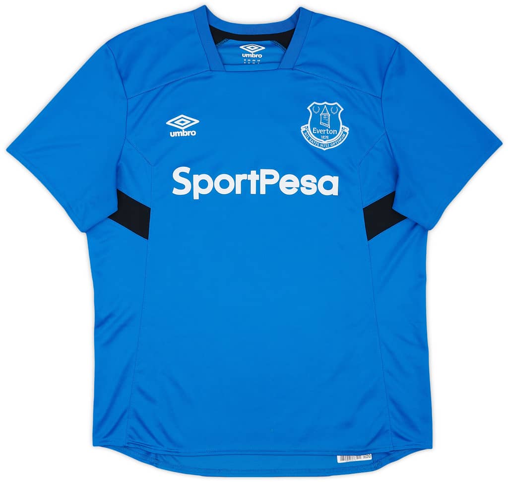 2017-18 Everton Umbro Training Shirt - 8/10 - (XL)