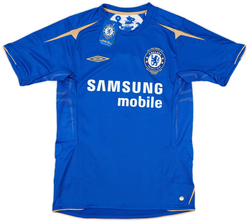 2005-06 Chelsea Centenary Home Shirt Lampard #8 (S)