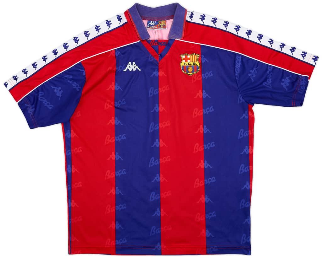 1992-95 Barcelona Home Shirt - 7/10 - (L)