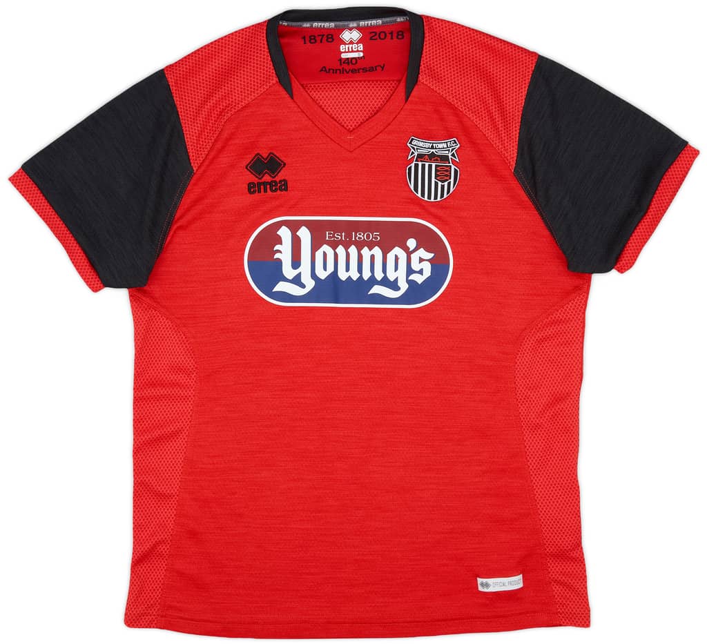 2018-19 Grimsby Town Away Shirt - 9/10 - (S)