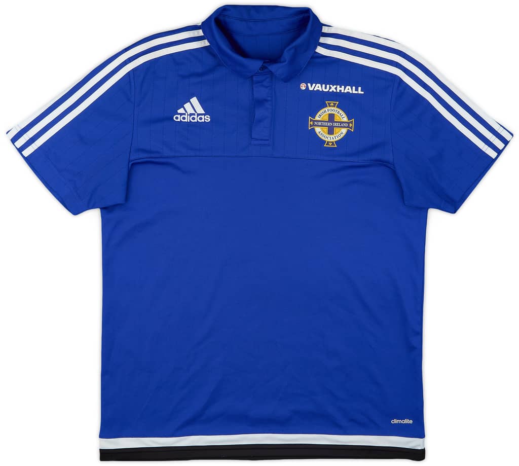 2015-16 Northern Ireland adidas Polo Shirt - 8/10 - (M)