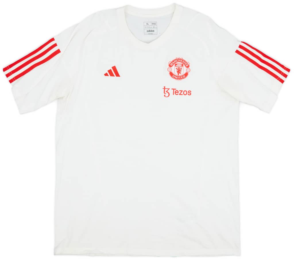 2021-22 Manchester United adidas Training Shirt - 9/10 - (XL)
