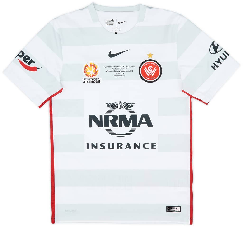 2015-16 Western Sydney Wanderers Away Shirt Vidosic #10 - 9/10 - (S)