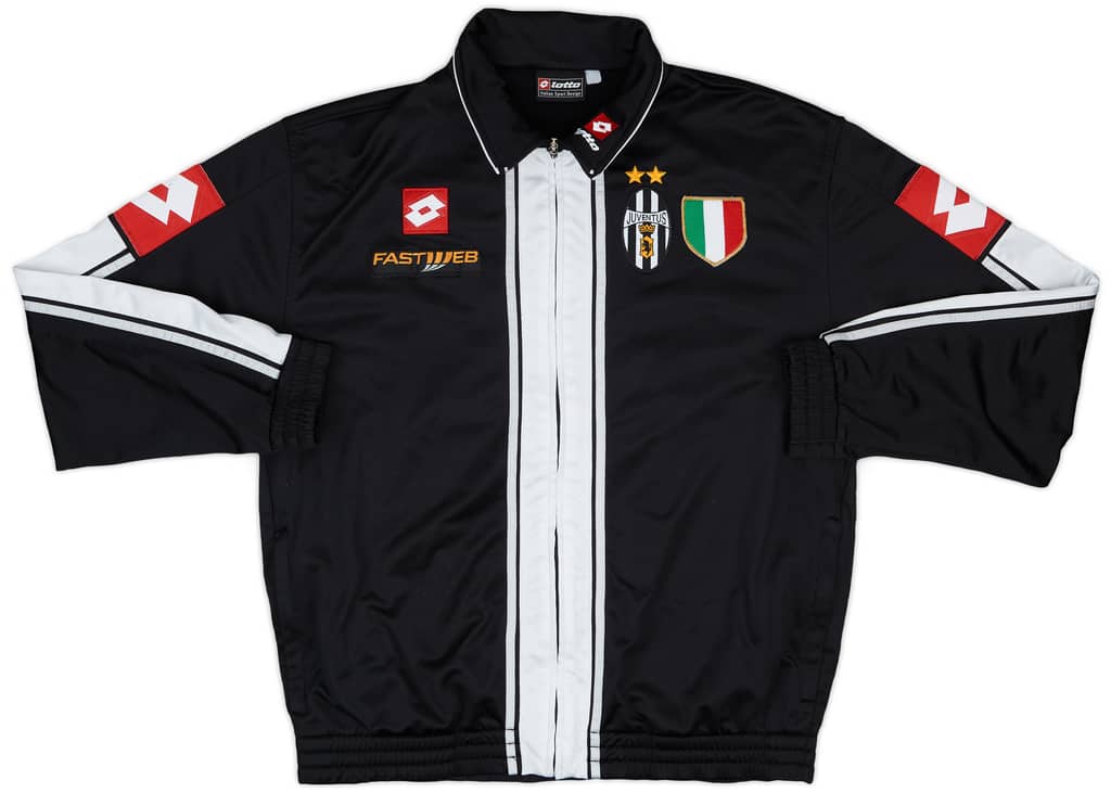 2001-02 Juventus Lotto Track Jacket - 8/10 - (L)