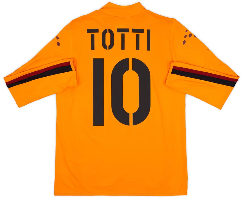2003-04 Roma Third L/S Shirt Totti #10 - 8/10 - (M)
