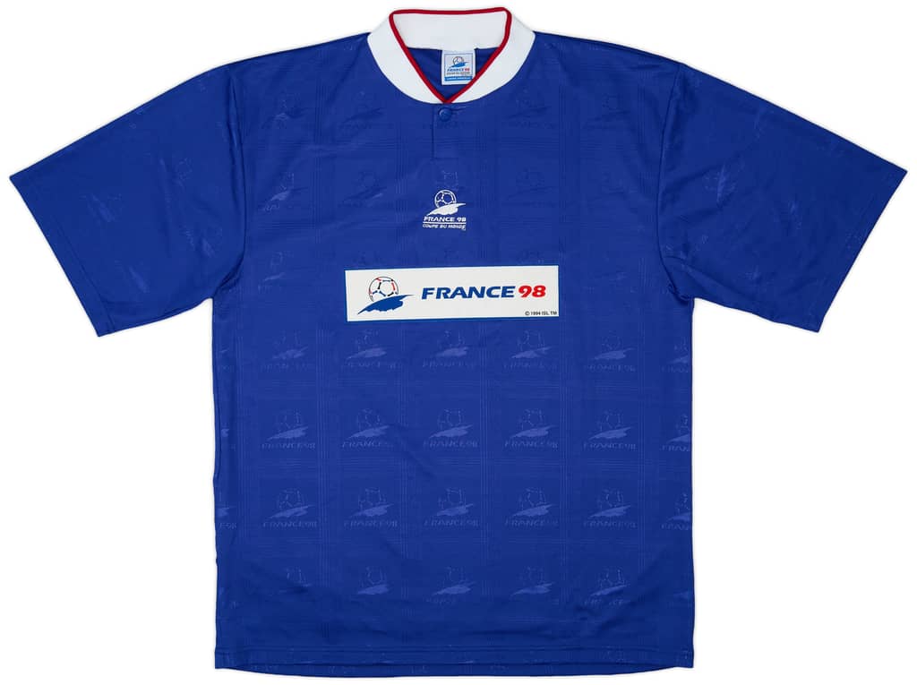 1998 France World Cup Training Shirt - 8/10 - (L)