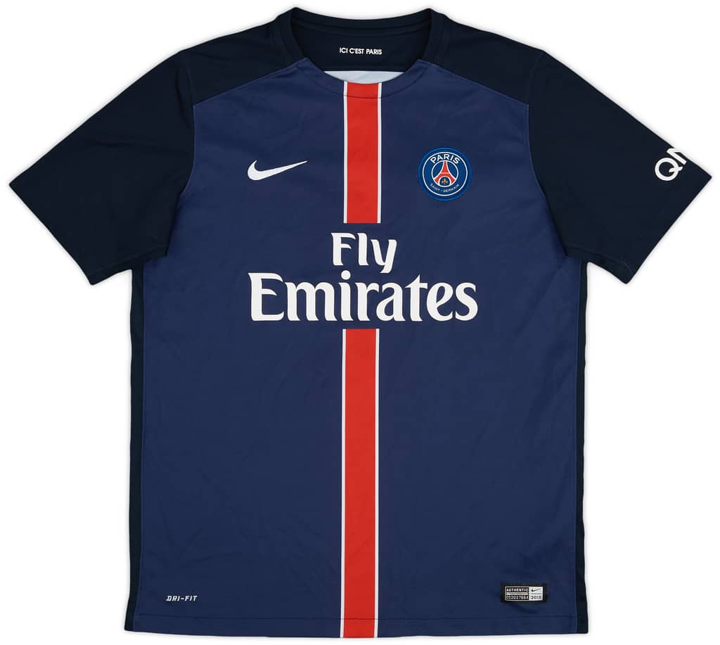 2015-16 Paris Saint-Germain Home Shirt - 9/10 - (XL.Boys)
