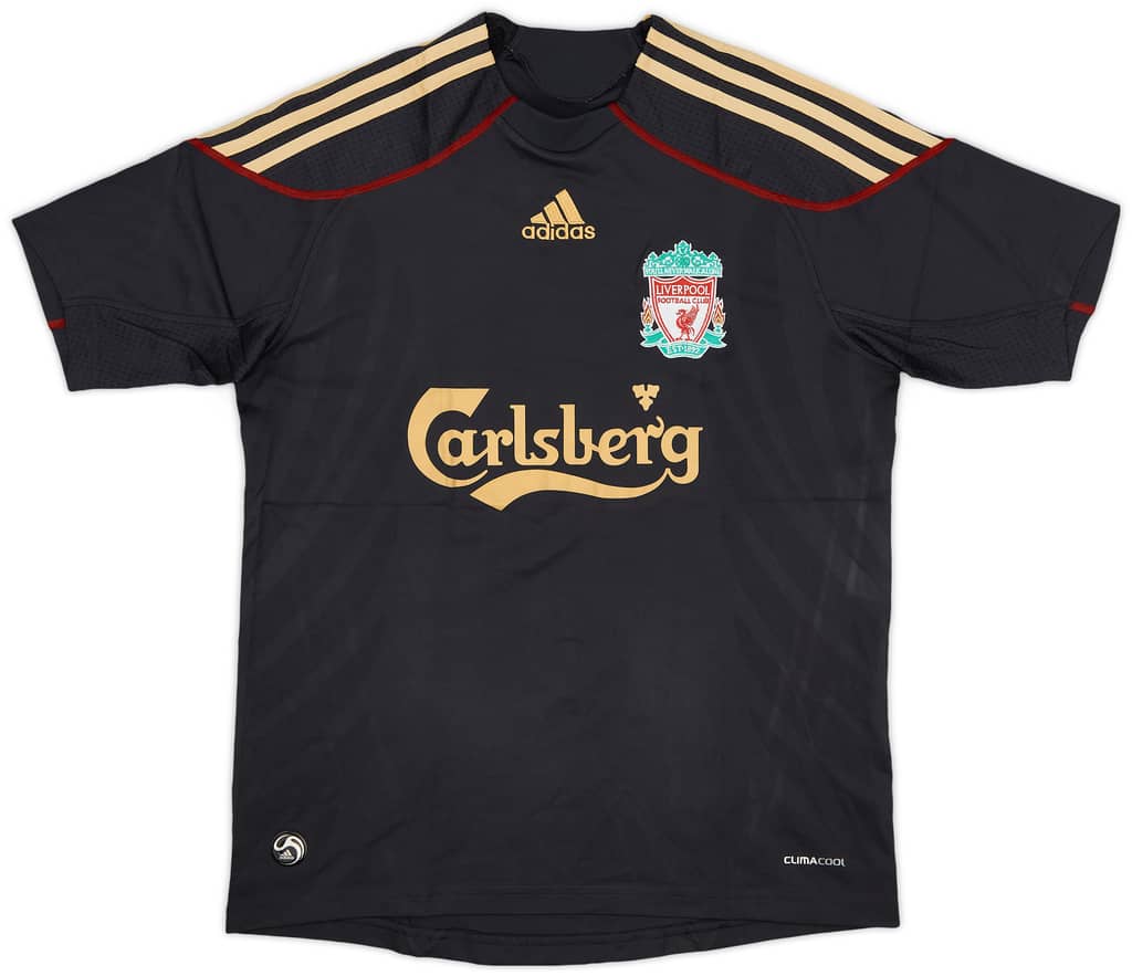 2009-10 Liverpool Away Shirt - 8/10 - (L.Boys)