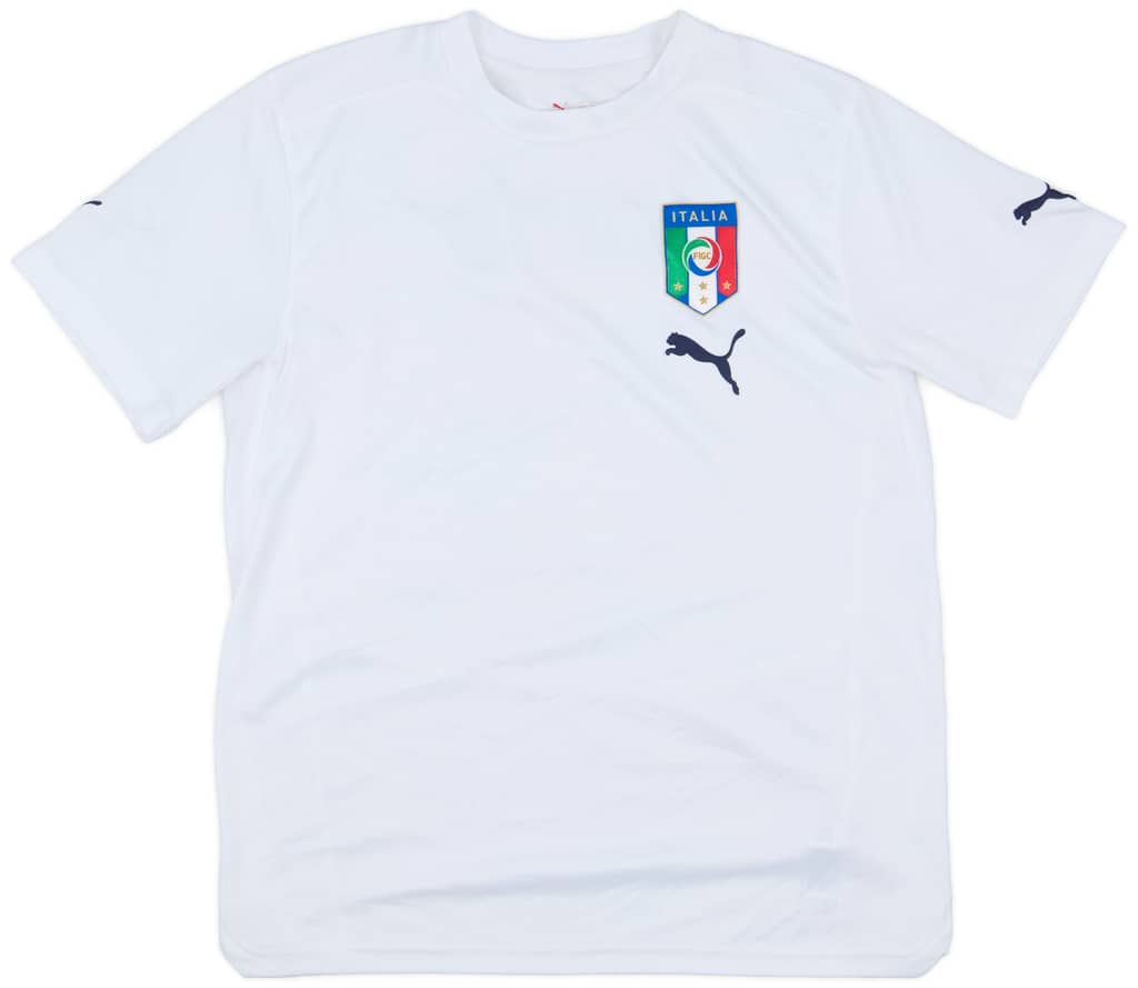 2007-08 Italy Puma Training Shirt - 8/10 - (XL.Boys)