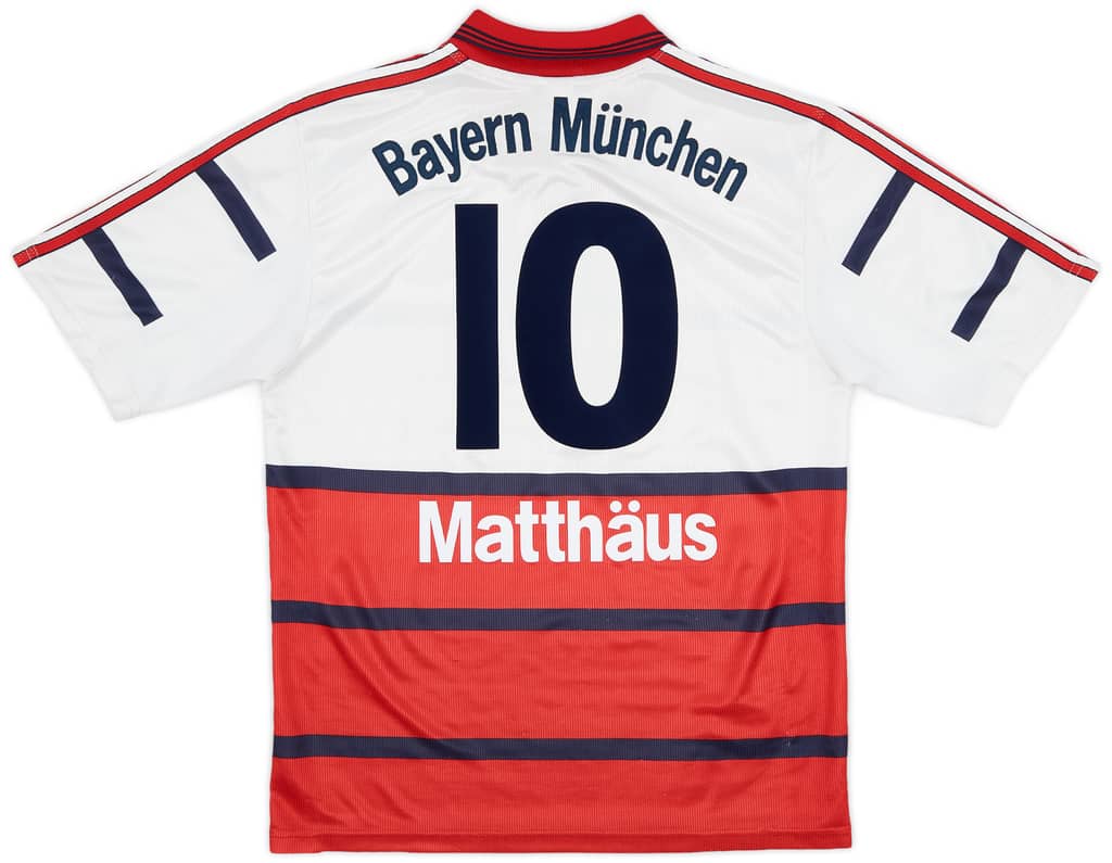 1998-00 Bayern Munich Away Shirt Matthaus #10 - 5/10 - (S)