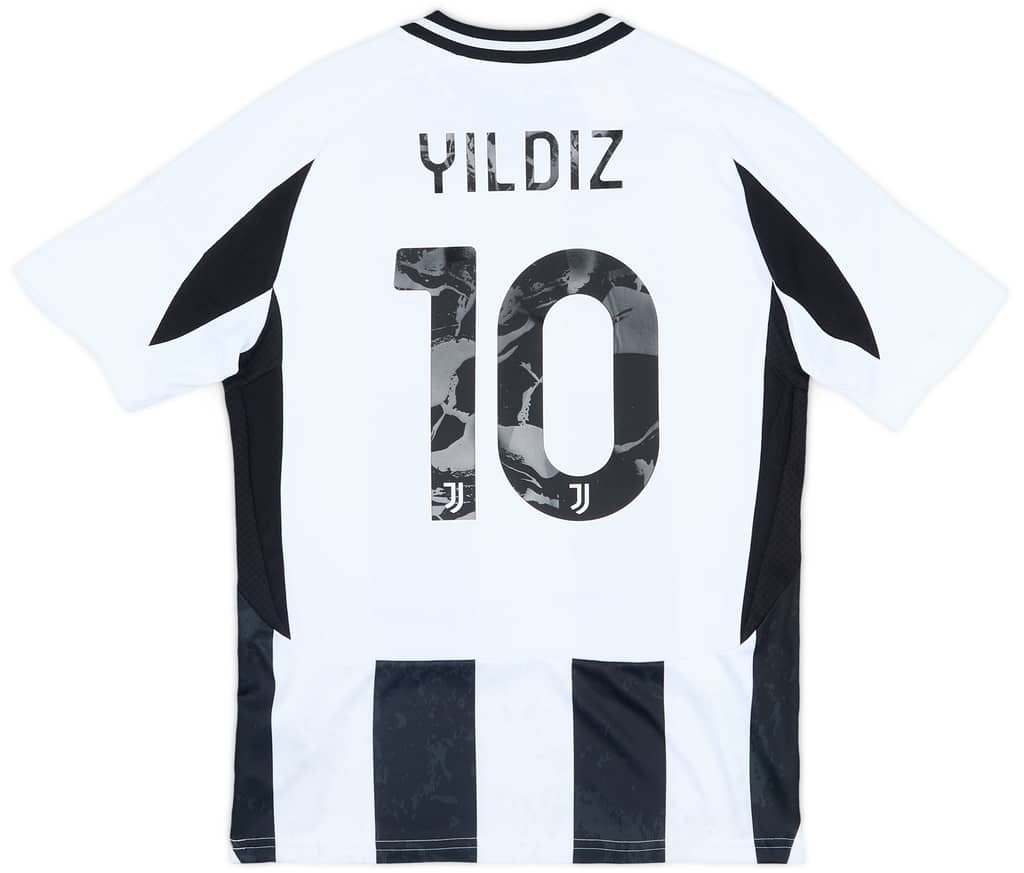 2024-25 Juventus Home Shirt Yildiz #10 (KIDS)