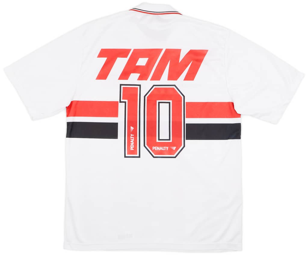 1993 Sao Paulo Home Shirt #10 - 9/10 - (XL)