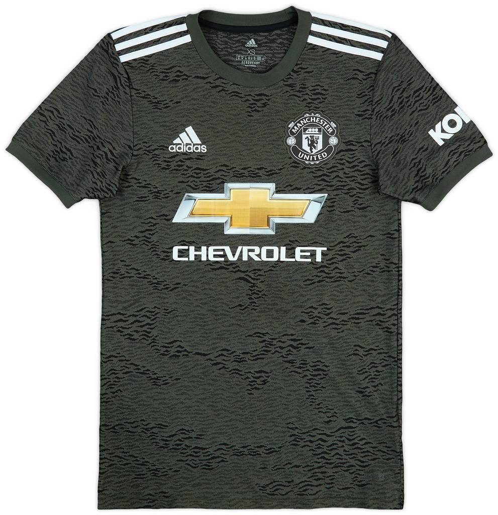 2020-21 Manchester United Away Shirt B.Fernandes #18 - 9/10 - (XS)