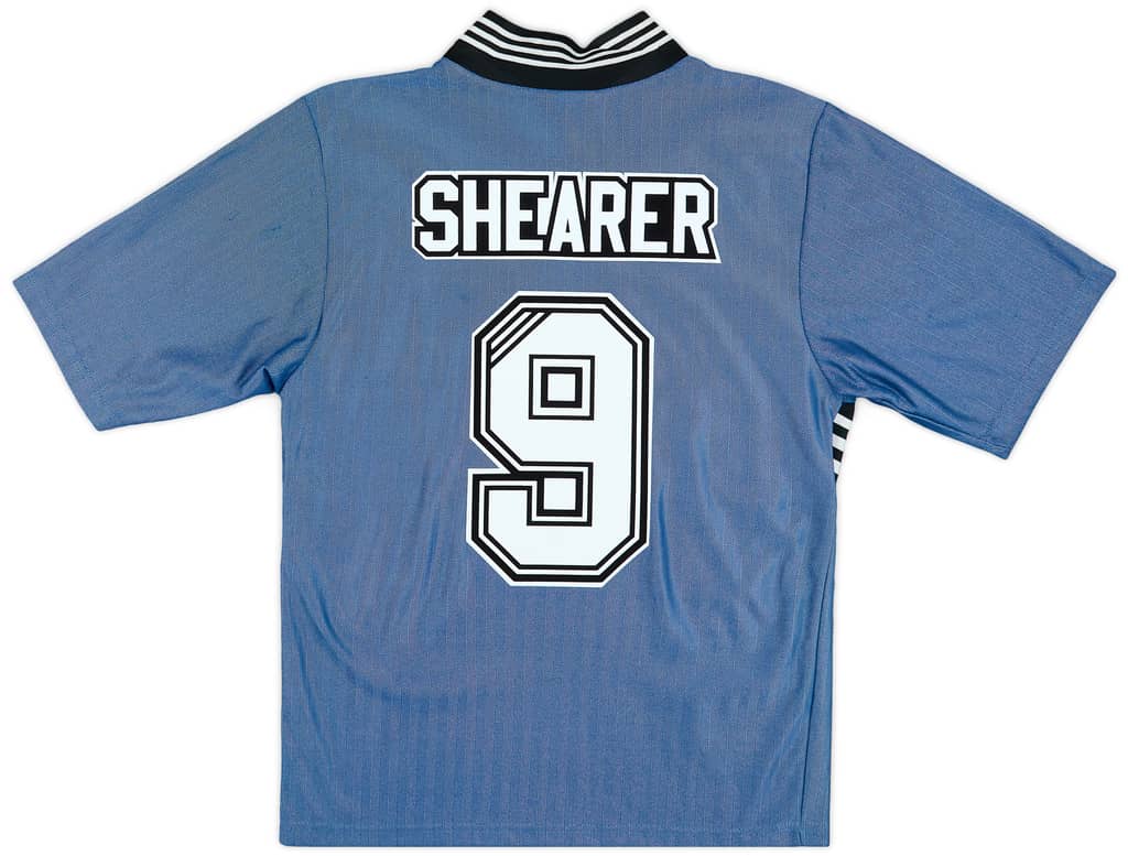 1996-97 Newcastle Away Shirt Shearer #9 - 6/10 - (S)