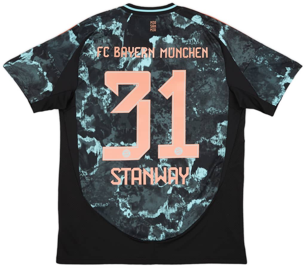 2024-25 Bayern Munich Women's Away Shirt Stanway #31 (Unisex fit)