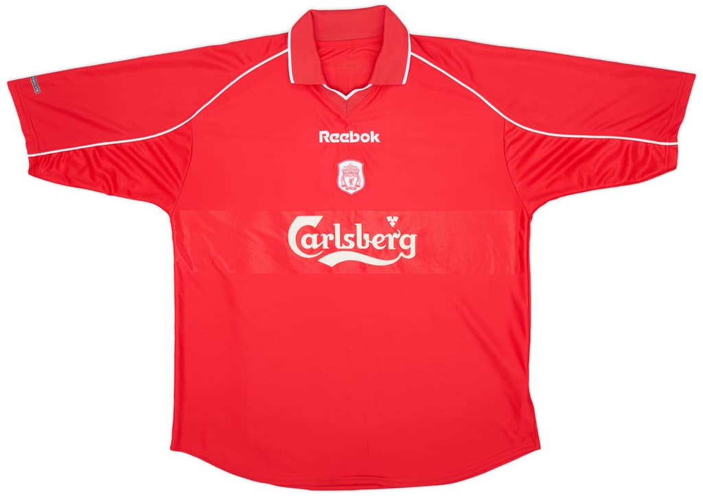 2000-02 Liverpool Home Shirt Owen #10 - 7/10 - (L)