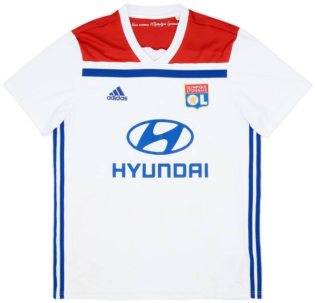 2018-19 Lyon Home Shirt - 6/10 - (L)