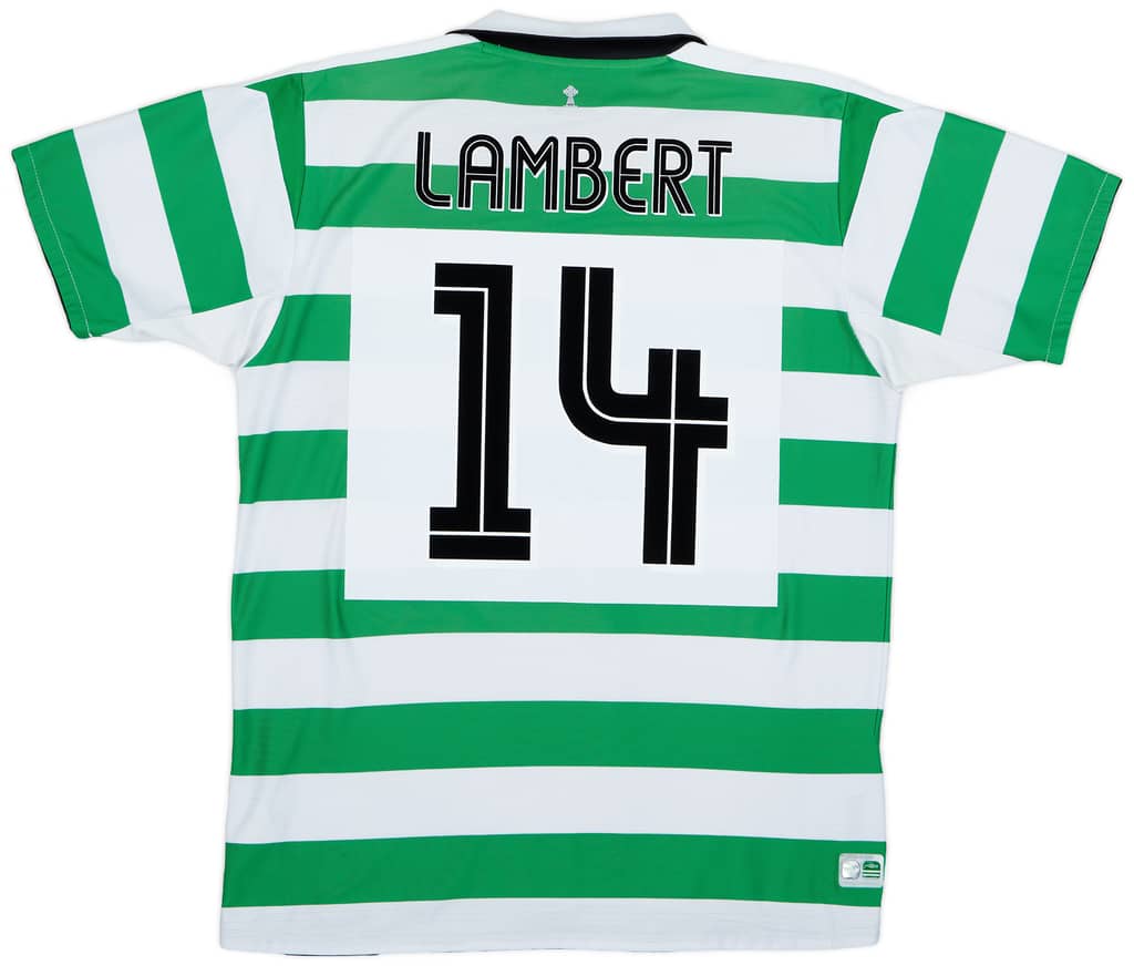 2004-05 Celtic Home Shirt Lambert #14 - 8/10 - (L)