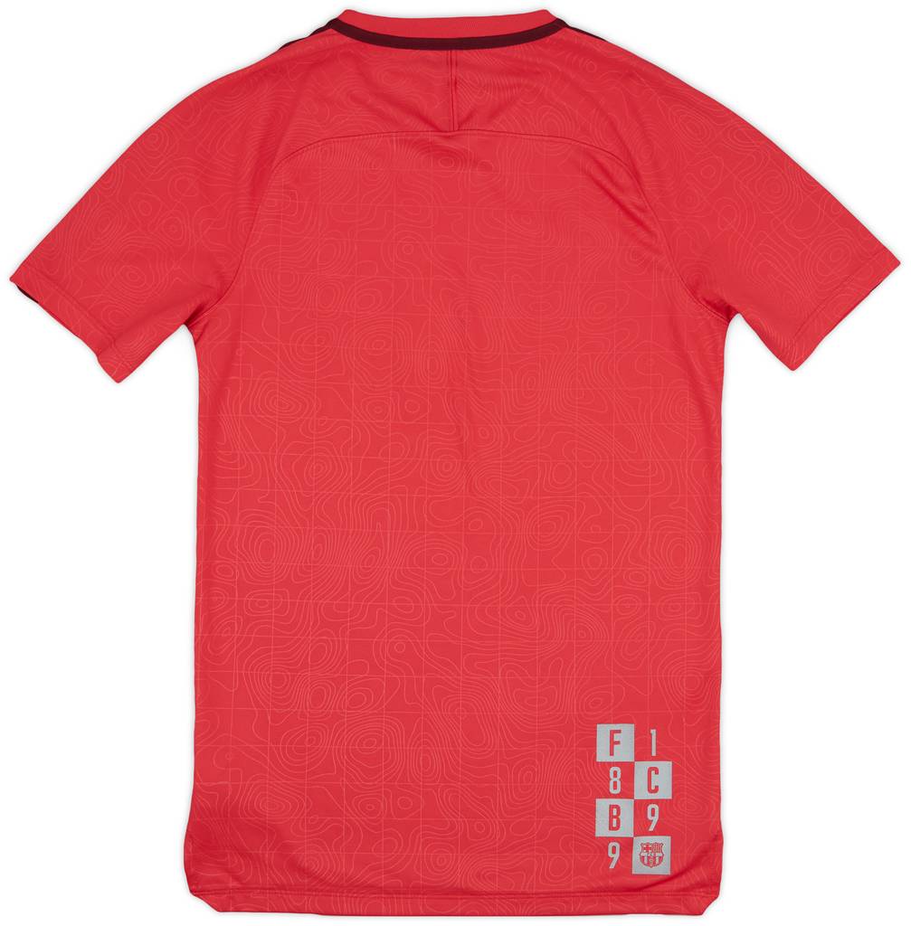 2018-19 Barcelona Nike Training Shirt - 9/10 - (S)