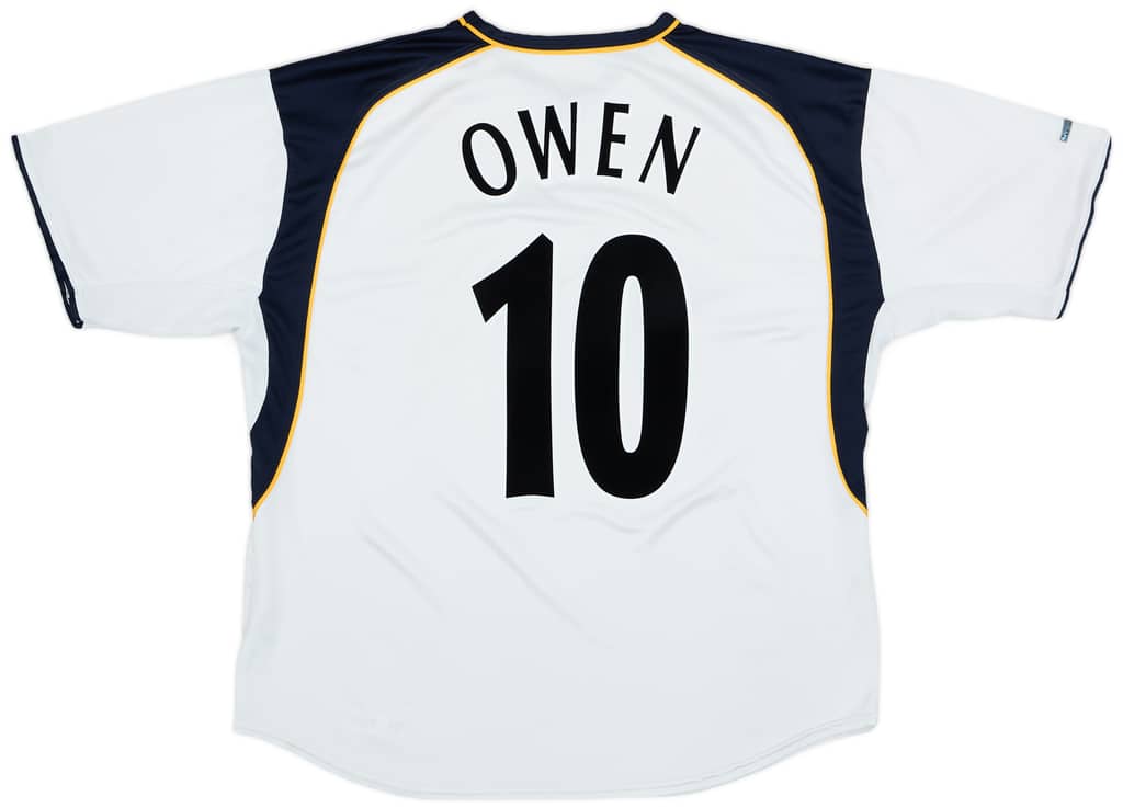 2001-03 Liverpool Away Shirt Owen #10 - 6/10 - (XL)