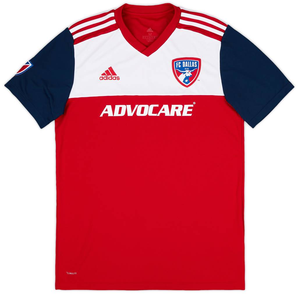 2018-19 FC Dallas Home Shirt - 8/10 - (M)