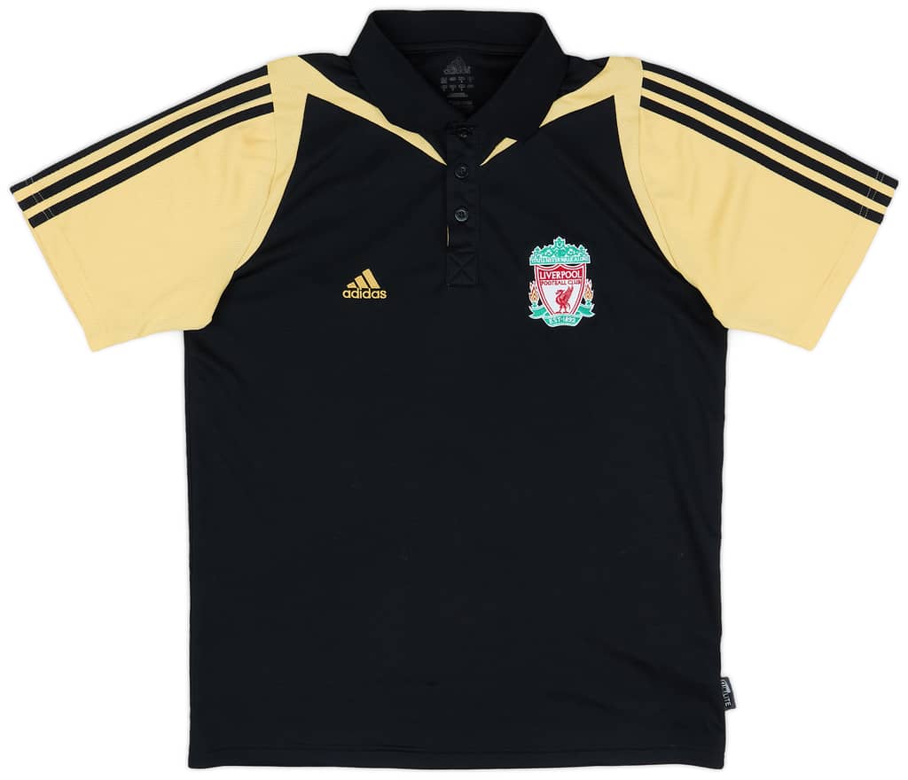 2008-09 Liverpool adidas Polo Shirt - 8/10 - (S)