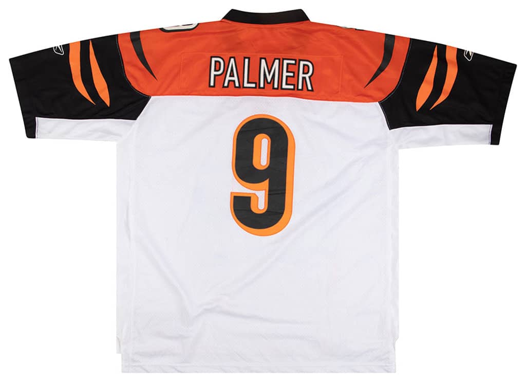 2007 Cincinnati Bengals Palmer #9 Reebok Premier Jersey (Away) XXL