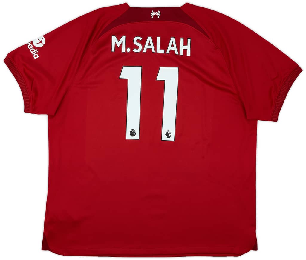 2022-23 Liverpool Home Shirt M.Salah #11 - 9/10 - (XXL)