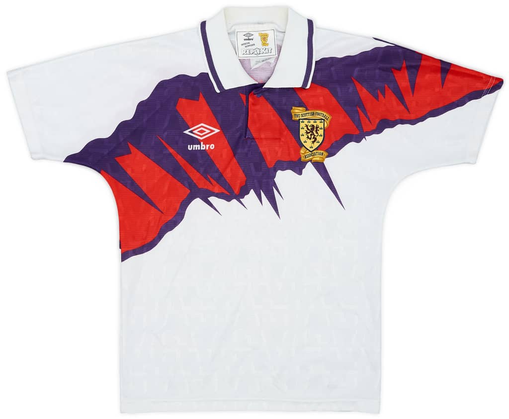 1991-93 Scotland Away Shirt - 8/10 - (S.Boys)