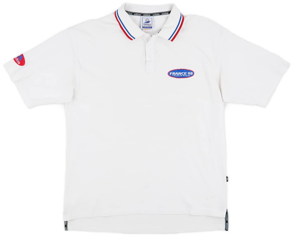 1998 France World Cup Polo Shirt - 6/10 - (L)