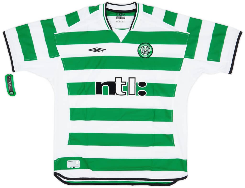 2001-03 Celtic Home Shirt Hartson #10 (XL)
