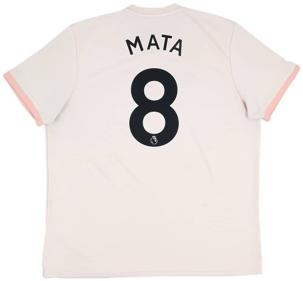 2018-19 Manchester United Away Shirt Mata #8 - 7/10 - (XXL)
