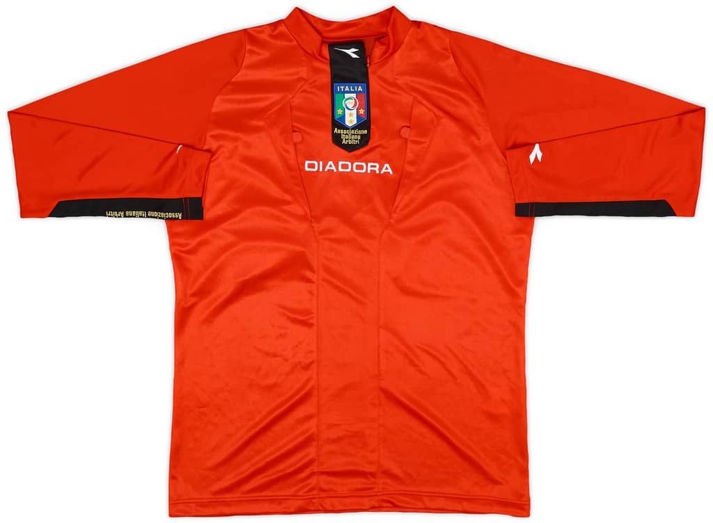 2000s Italy Diadora Referee L/S Shirt - 9/10 - (S)
