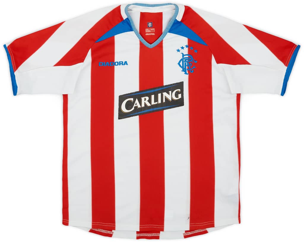 2003-04 Rangers Away Shirt - 6/10 - (Y)