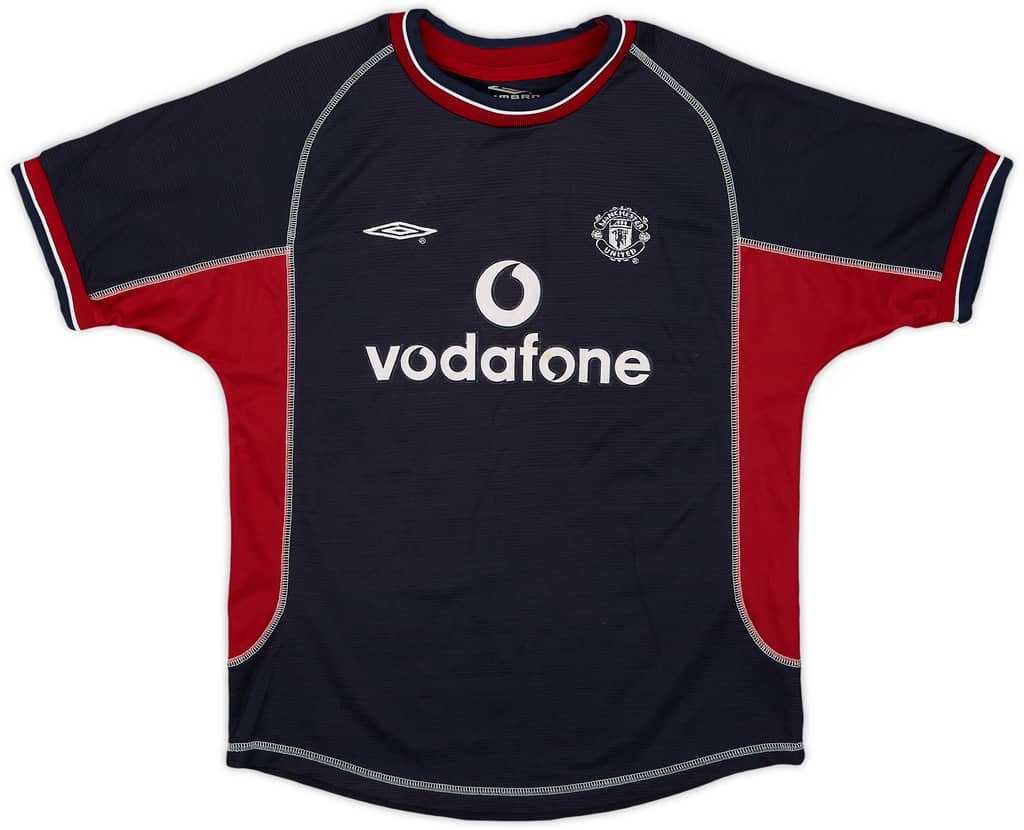 2000-01 Manchester United Third Shirt - 8/10 - (M.Boys)