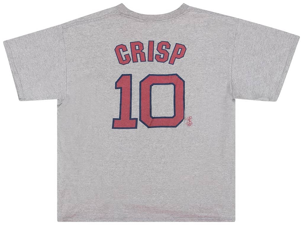 2006-08 Boston Red Sox Crisp #10 Majestic Tee XXL