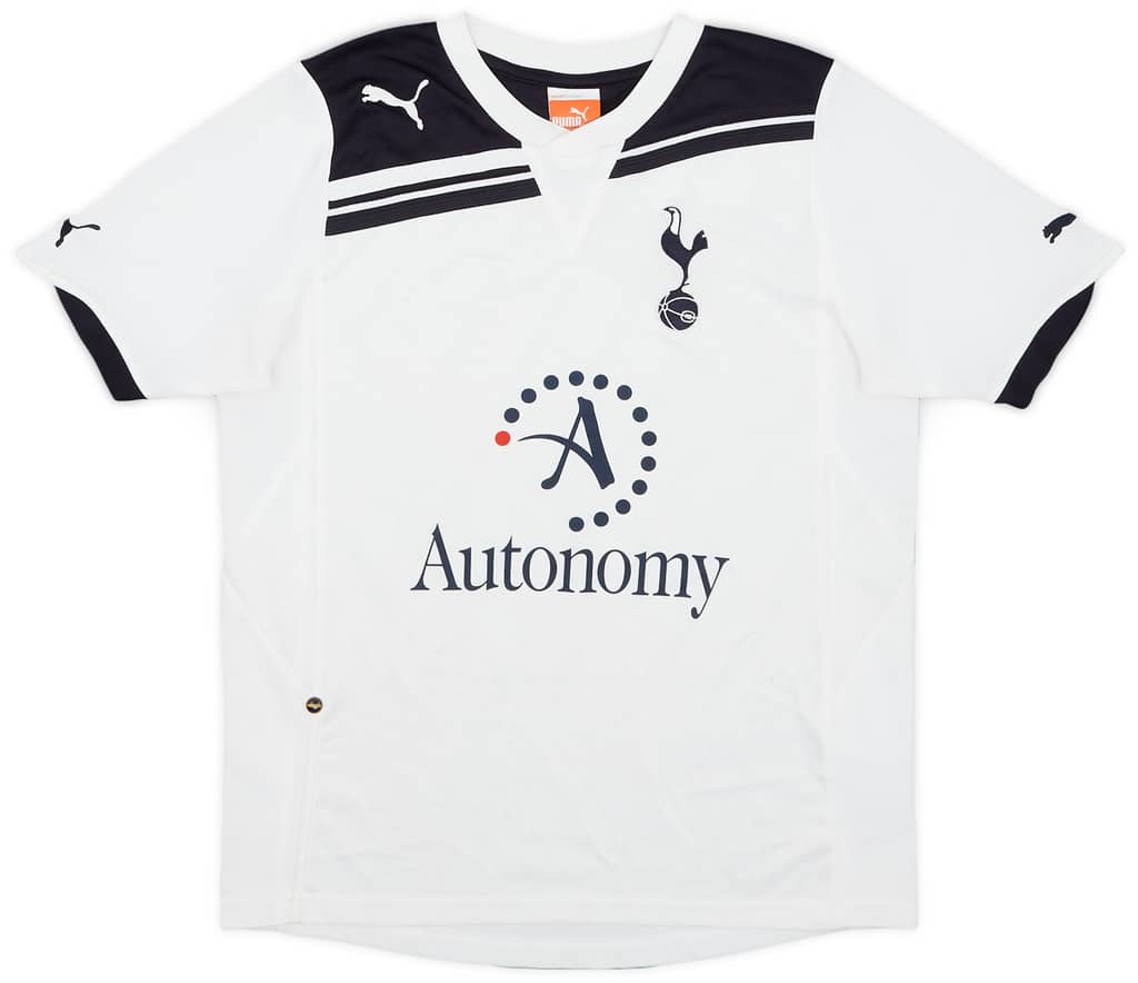 2010-11 Tottenham Home Shirt - 8/10 - (L.Boys)