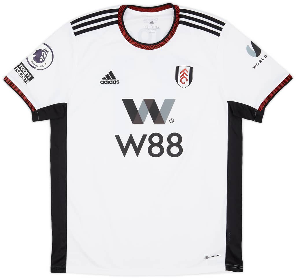 2022-23 Fulham Match Issue Home Shirt Diop #31