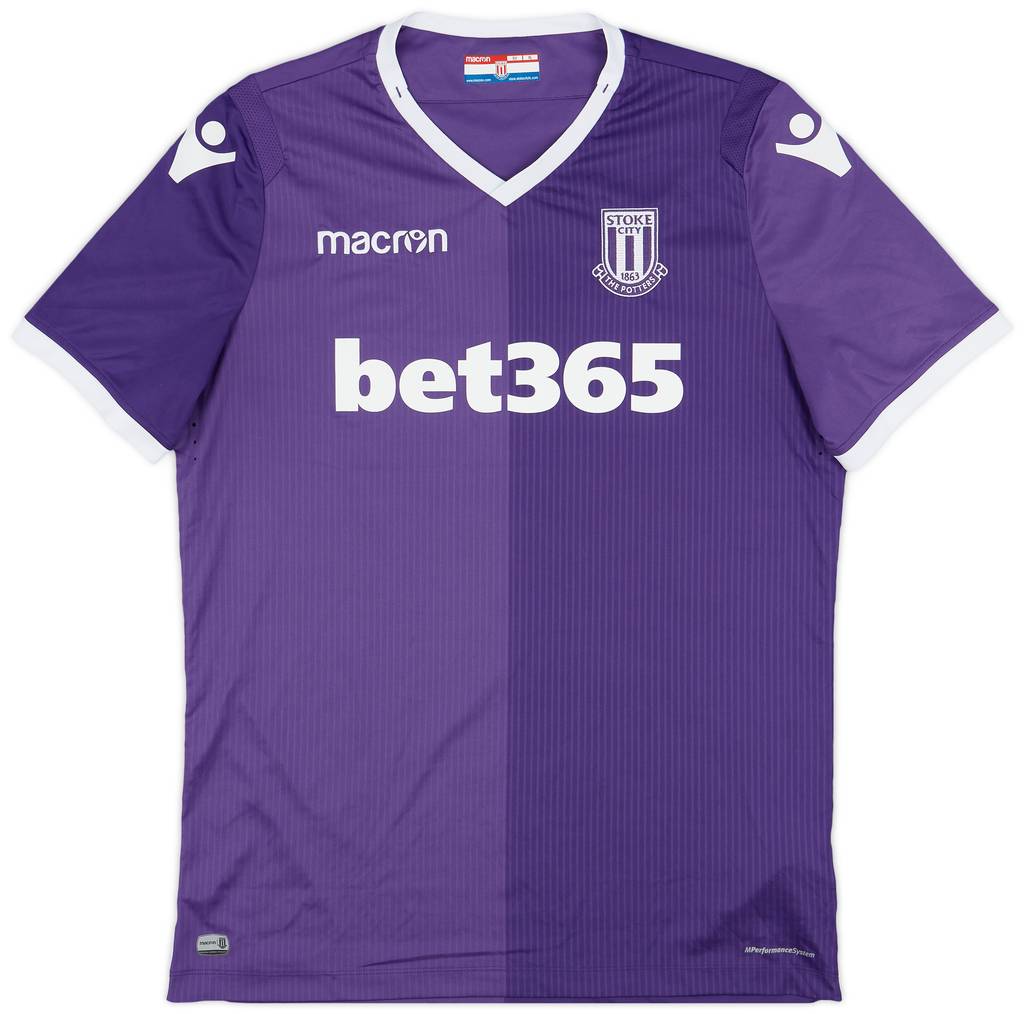 2018-19 Stoke City Away Shirt - 10/10 - (XL)