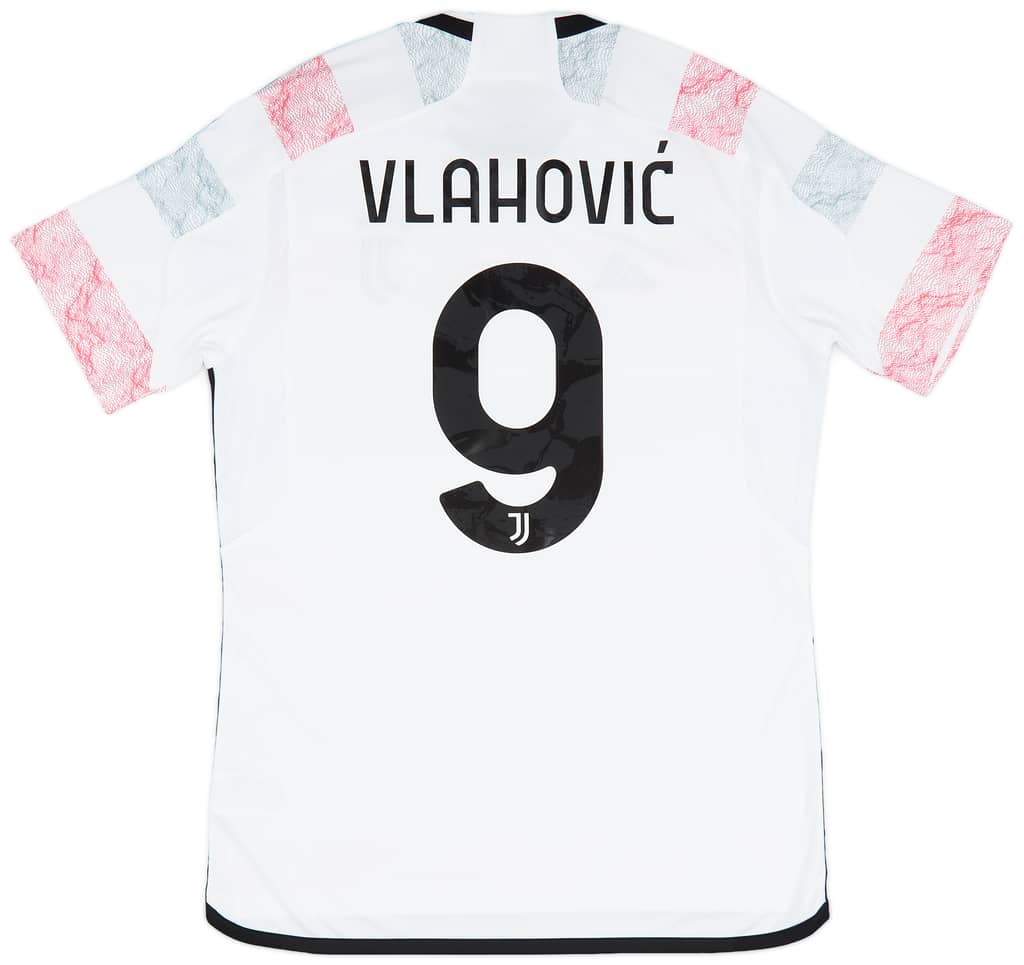 2023-24 Juventus Away Shirt Vlahovic #9