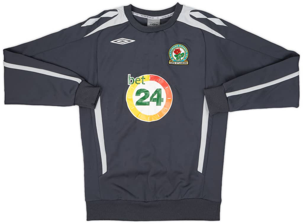 2007-08 Blackburn Rovers Umbro Sweat Top - 6/10 - (S)