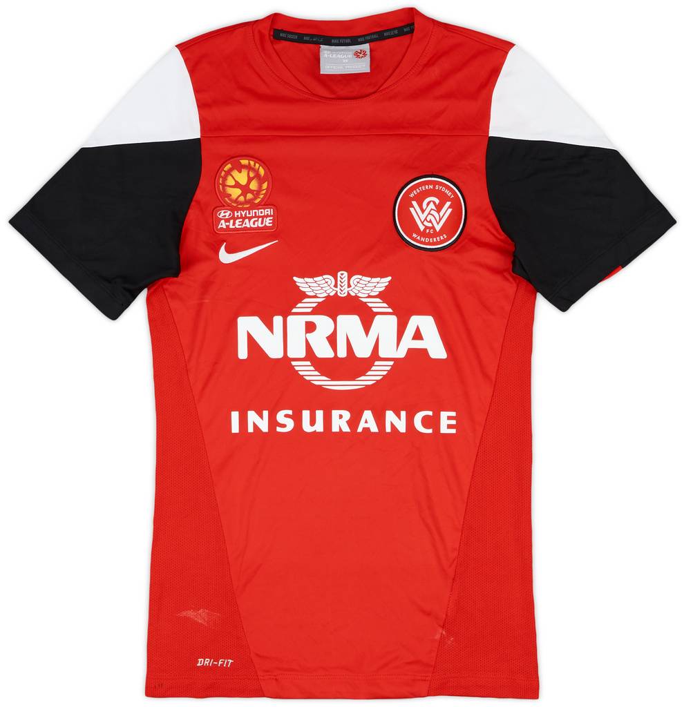 2013-14 Western Sydney Wanderers Nike Training Shirt - 8/10 - (XS)