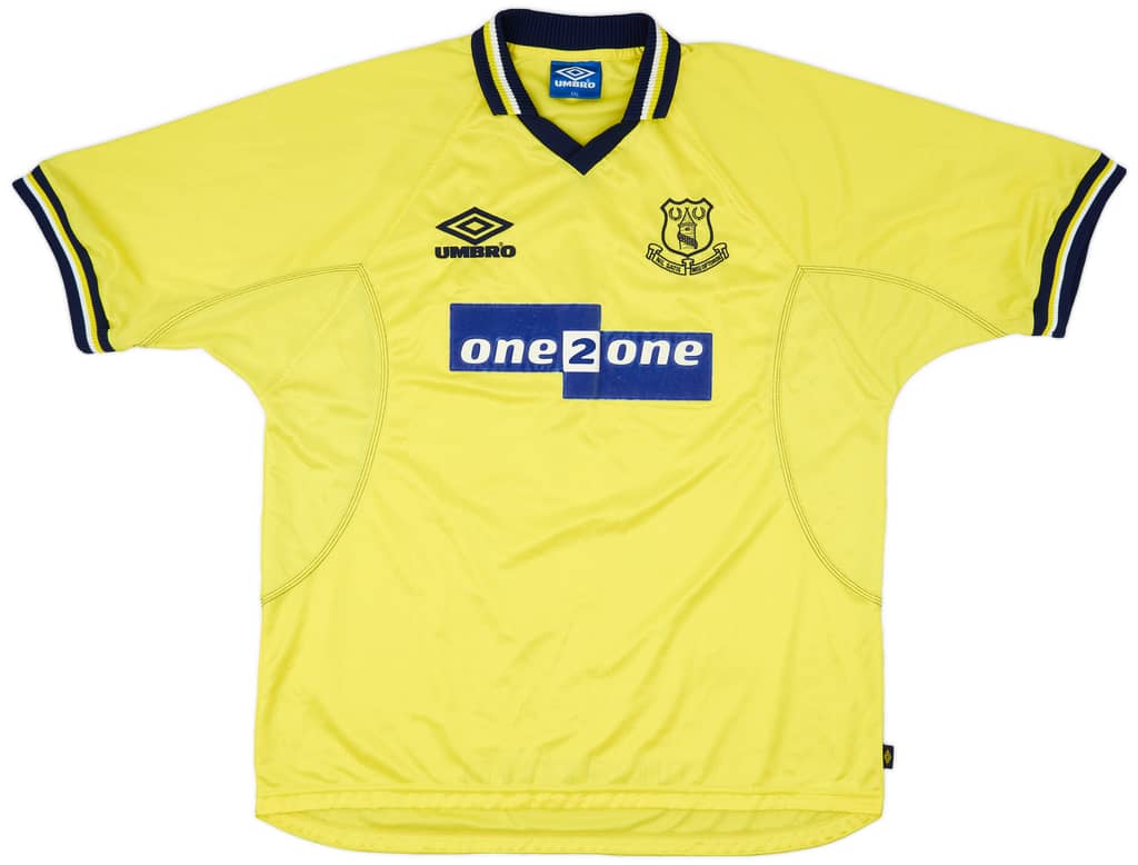 1998-99 Everton Third Shirt Ferguson #9 - 9/10 - (XXL)