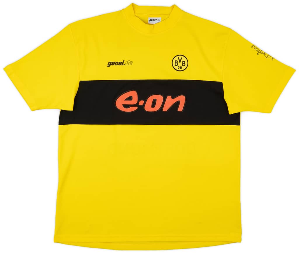 2002-03 Borussia Dortmund Home Shirt Ricken #18 - 8/10 - (XXL)