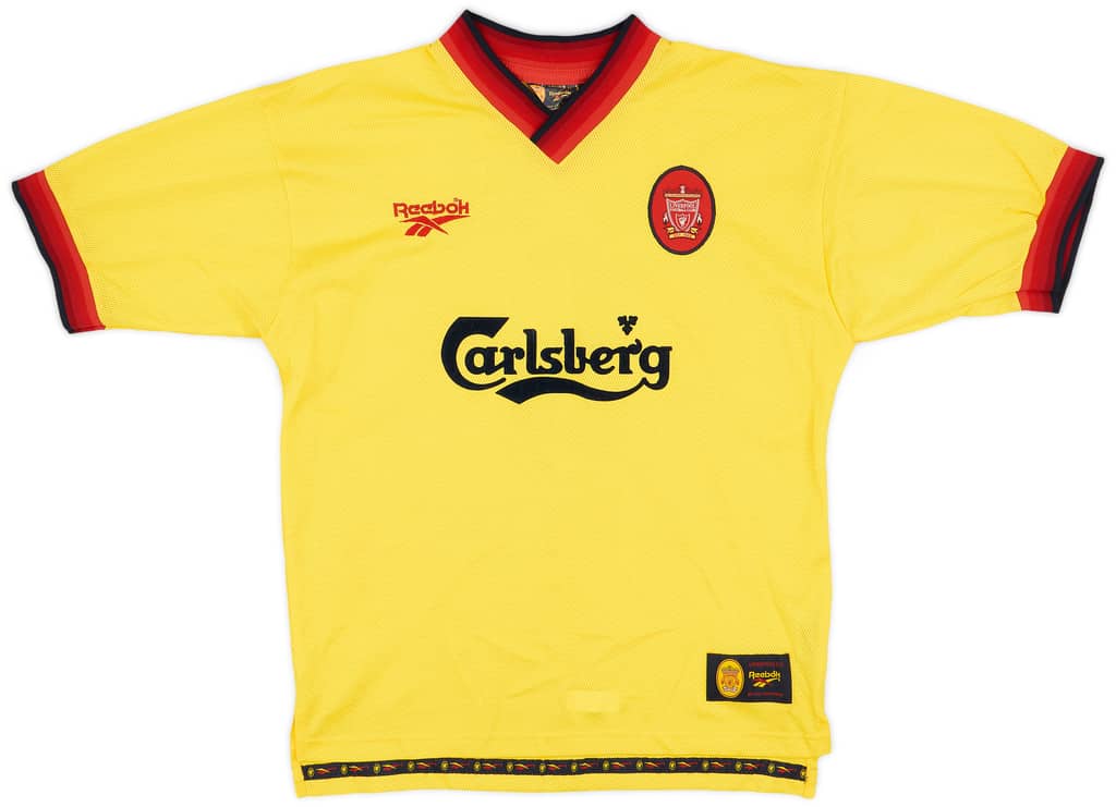 1997-99 Liverpool Away Shirt Fowler #9 - 9/10 - (M)