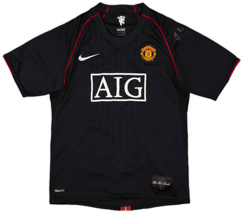 2007-08 Manchester United Away Shirt - 6/10 - (XL.Boys)