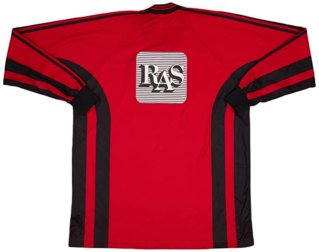 2000-01 AC Milan Scuola Calcio adidas Training L/S Shirt - 7/10 - (XL)