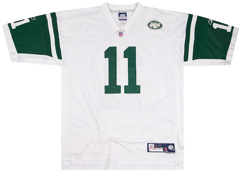 2007 New York Jets Clemens #11 Reebok Premier Jersey (Away) XXL